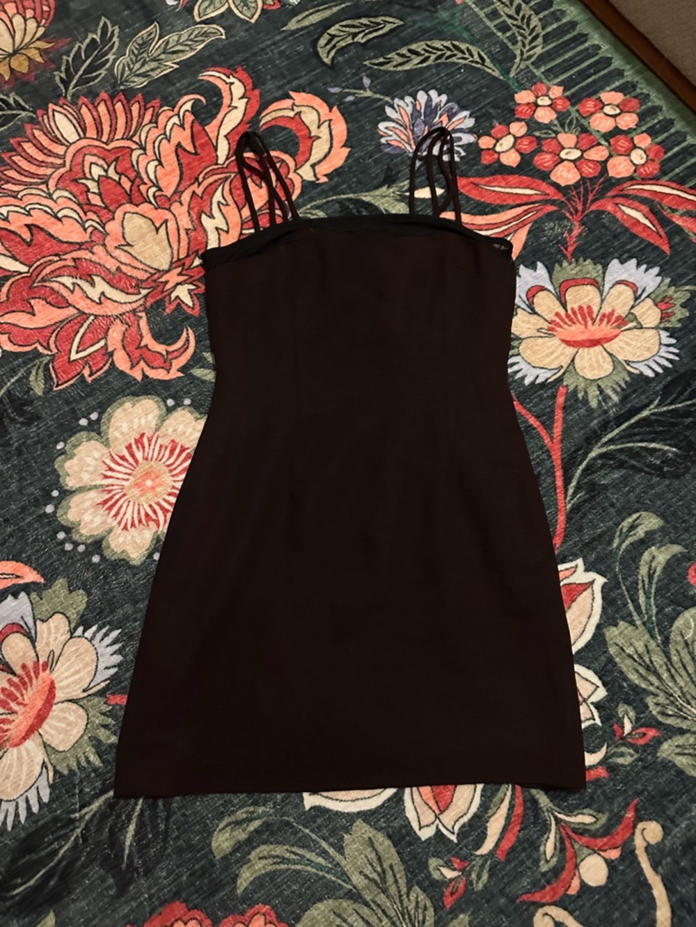 3/$25 ✨ YL by Yair Black Slip Mini Dress Double Strap Y2K 90s Size 10